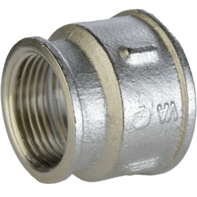 Муфта редукційна 1″х3/4″ВВ нікельована А0313А(нк) Муфта редукційна 1″х3/4″ВВ нікельована А0313А(нк)