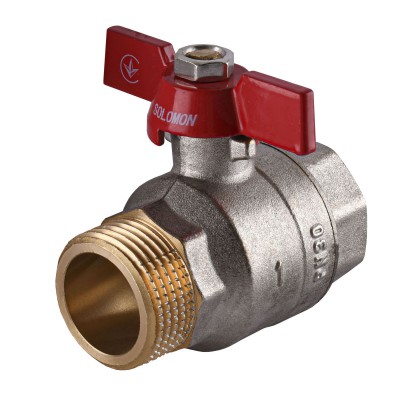 Кран кульовий прямий SOLOMON 1″ ЗВ КБ PN30 B1015 Кран кульовий прямий SOLOMON 1″ ЗВ КБ PN30 B1015
