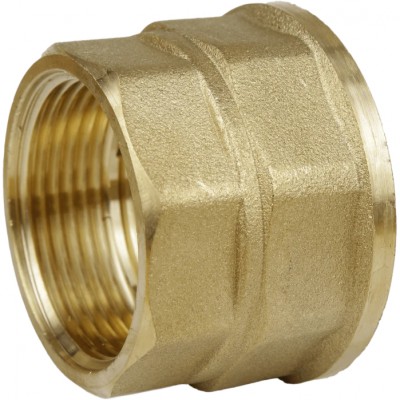 Муфта редукційна 2″х1 1/2″ВВ латунна восьмигранна А0341А Муфта редукційна 2″х1 1/2″ВВ латунна восьмигранна А0341А