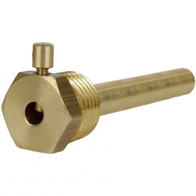 Занурювальна гільза 1/2″З Ø7х 50мм латунна Б07214А Занурювальна гільза 1/2″З Ø7х 50мм латунна Б07214А