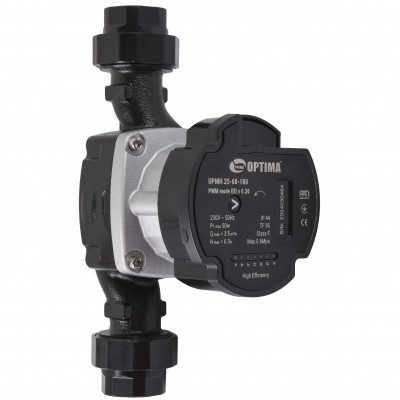 Насос циркуляційний енергоощадний Optima PRIME UPMH 25-60AUTO 180мм + гайки Насос циркуляційний енергоощадний Optima PRIME UPMH 25-60AUTO 180мм + гайки