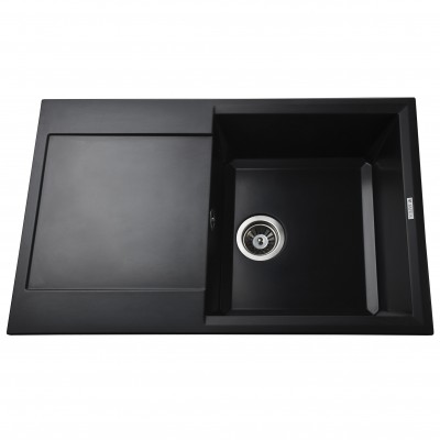 Гранітна мийка Mira KONIA чорний 790 х 500 мм Гранітна мийка Mira KONIA чорний 790 х 500 мм