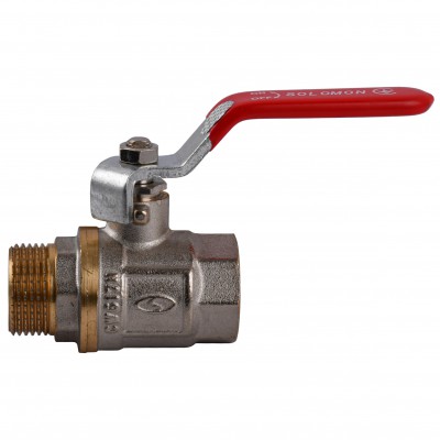 Кран кульовий прямий SOLOMON 3/4″ ЗВ КР PN40 B1002 Кран кульовий прямий SOLOMON 3/4″ ЗВ КР PN40 B1002