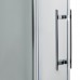 Душова кабіна квадратна без піддона від стіни WDA N90TC BRAVO (2уп.)