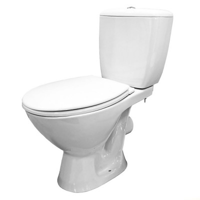 Компакт 908 Cersanit KASKADA NEW 011 3/6 з кришкою поліпропілен Компакт 908 Cersanit KASKADA NEW 011 3/6 з кришкою поліпропілен