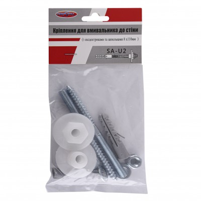 Кріплення SA- U2, для умивальника, Ø8/110 мм, середнє CRISTAL Кріплення SA- U2, для умивальника, Ø8/110 мм, середнє CRISTAL