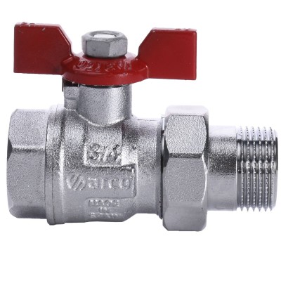 Кран кульовий прямий з американкою ARCO 3/4″ TURIA 0117408