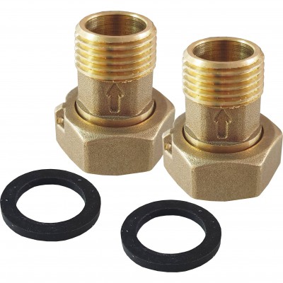 Комплект штуцерів 3/4″Вх1/2″З латунний LR433L OPTIMUM