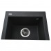 Гранітна мийка Globus Lux LAMA графіт 410х500мм-А0001