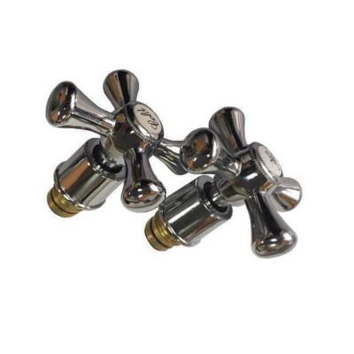 Рукоятка + Кран-букса Globus Lux CRUIZE GBC-03S-MEC (2шт) Рукоятка + Кран-букса Globus Lux CRUIZE GBC-03S-MEC (2шт)