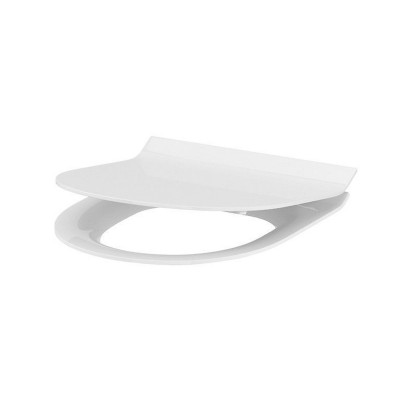 Кришка для унітазу Cersanit CREA овальна дюропл. вільнопадаюча, легкознімна SLIM Кришка для унітазу Cersanit CREA овальна дюропл. вільнопадаюча, легкознімна SLIM