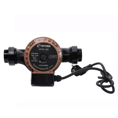 Насос циркуляційний Optima OP32-120 220мм + гайки, + кабель з вилкою Насос циркуляційний Optima OP32-120 220мм + гайки, + кабель з вилкою