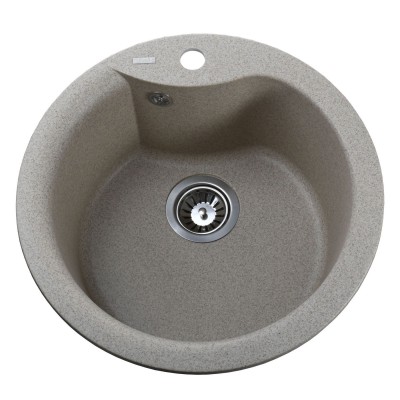 Гранітна мийка Globus Lux ORTA мигдаль 485мм-А0008 Гранітна мийка Globus Lux ORTA мигдаль 485мм-А0008