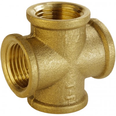 Хрестовина 1/2″ВВВВ латунна А4601-1А
