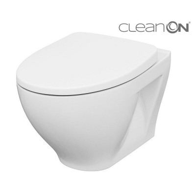 CET Cersanit A29 MODUO CLEAN ON підвісний унітаз в комплекті з кришкою дюропласт MODUO SLIM WRAP CET Cersanit A29 MODUO CLEAN ON підвісний унітаз в комплекті з кришкою дюропласт MODUO SLIM WRAP