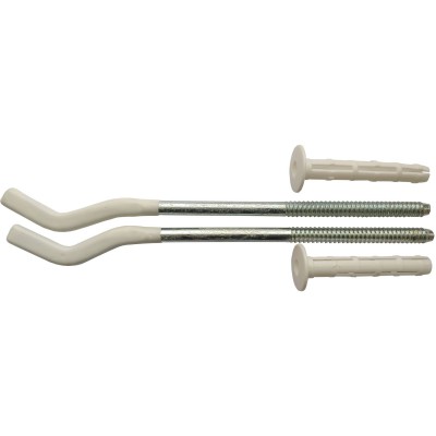 Комплект кронштейнів радіатора CRISTAL NS-1016 штирьковий прорезинений з дюбелем Ø9х245мм (2шт) Комплект кронштейнів радіатора CRISTAL NS-1016 штирьковий прорезинений з дюбелем Ø9х245мм (2шт)