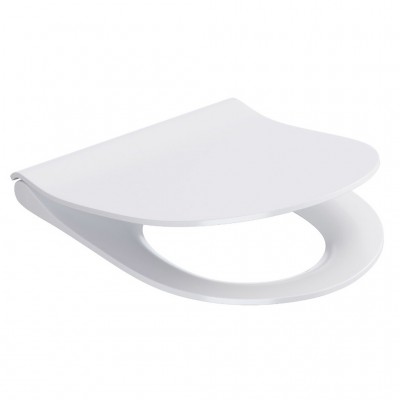 Кришка для унітазу Cersanit ZEN CITY URBAN HARMONY OVAL slim дюропл. вільнопадаюче, легкознімне Кришка для унітазу Cersanit ZEN CITY URBAN HARMONY OVAL slim дюропл. вільнопадаюче, легкознімне
