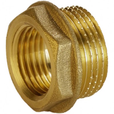 Футорка 1 1/2″х1 1/4″ЗВ латунна А0754А