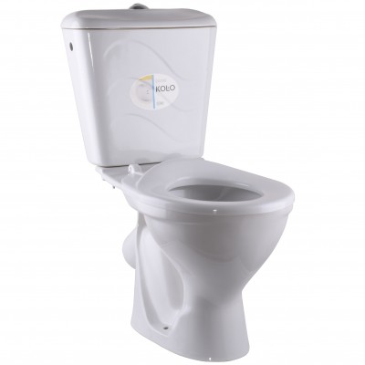 Bambi унітаз-компакт, кос. випуск, бачок 6л, боковий підвід , сидіння поліпроп.