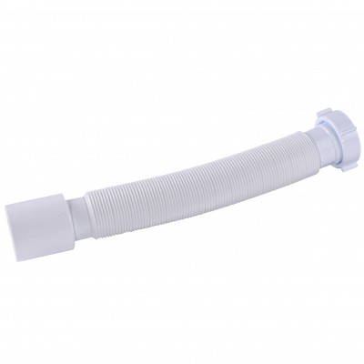 Трубка пластикова гофрована Г0852 40х50 L=800 мм гайка пластик SOLOPLAST