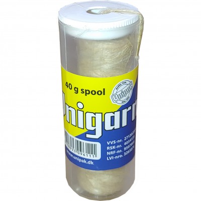 Пакля, льон сантехнічний Unigarn 40g UNIPAK (катушка в тубусі) Пакля, льон сантехнічний Unigarn 40g UNIPAK (катушка в тубусі)