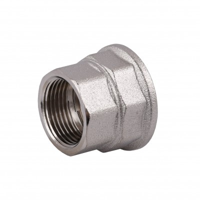 Муфта редукційна 1″х3/4″ВВ нікельована восьмигранна NM541O OPTIMUM Муфта редукційна 1″х3/4″ВВ нікельована восьмигранна NM541O OPTIMUM