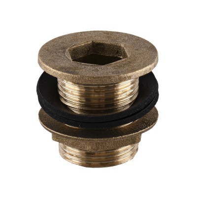 Врізання в бак 1″З латунне LO552S OPTIMUM Врізання в бак 1″З латунне LO552S OPTIMUM