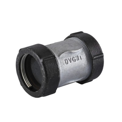 З'єднання зажимне пряме двостороннє 2″(Ø63мм) чавунне QО Gebo