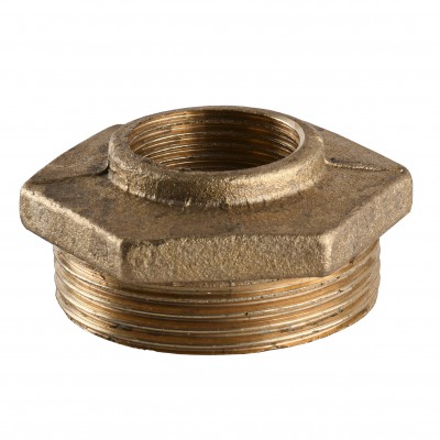 Футорка 1 1/2″х 3/4″ЗВ латунна 724Б