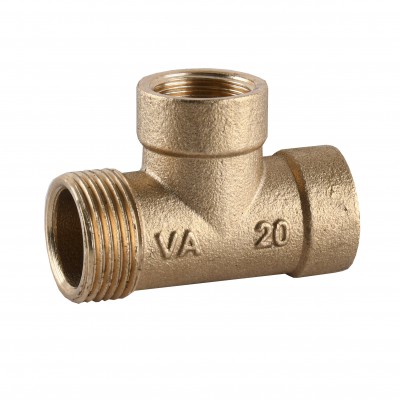 Трійник редукційний 3/4″х1/2″х1/2″ЗВВ латунний A0225А