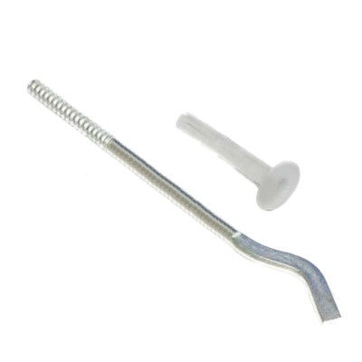 Кронштейн секційного радіатора CRISTAL NS-1011 штирьковий оцинкований з дюбелем ф9х245мм (кратно 2) Кронштейн секційного радіатора CRISTAL NS-1011 штирьковий оцинкований з дюбелем ф9х245мм (кратно 2)