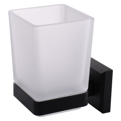 Стакан одинарний TOPAZ TКВ 9921A-BL чорний Стакан одинарний TOPAZ TКВ 9921A-BL чорний