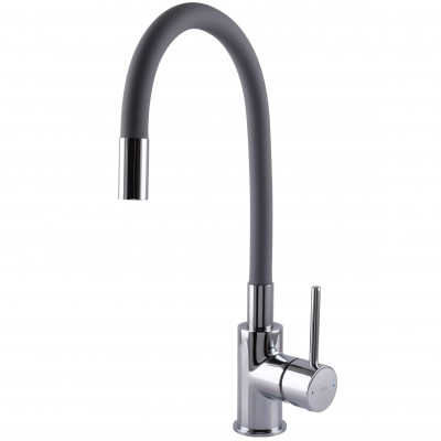 Змішувач для кухні TOPAZ CORSICA TC 8853-04-GR, Шланги TAQ-M1055 Змішувач для кухні TOPAZ CORSICA TC 8853-04-GR, Шланги TAQ-M1055