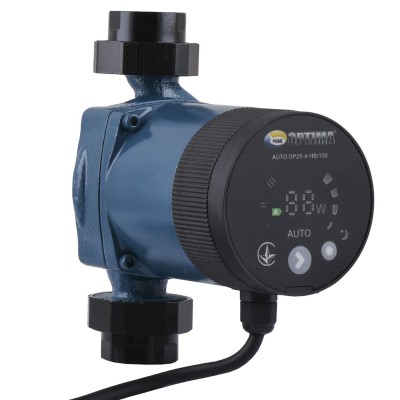 Насос циркуляційний енергоощадний Optima PRIME OP25-40AUTO 130мм + гайки Насос циркуляційний енергоощадний Optima PRIME OP25-40AUTO 130мм + гайки