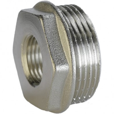 Футорка 1 1/4″х 1/2″ЗВ нікельована А0710А(нк)