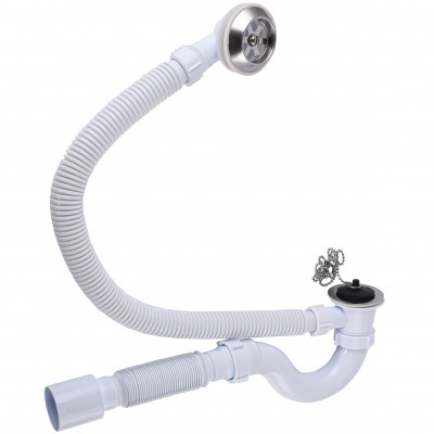 Сифон гнучкий для ванни ″Хвиля″ В0110 SOLOPLAST