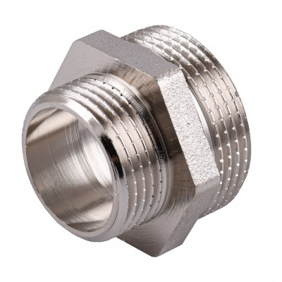 Ніпель редукційний 1 1/4″х1″ЗЗ нікельований NN652S OPTIMUM Ніпель редукційний 1 1/4″х1″ЗЗ нікельований NN652S OPTIMUM