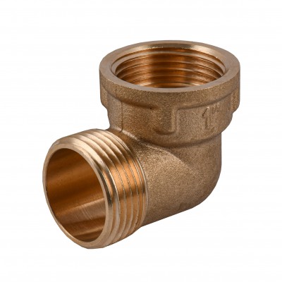 Кутник 1″ВЗ латунний LL553S OPTIMUM Кутник 1″ВЗ латунний LL553S OPTIMUM