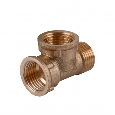 Трійник 1/2″ВВЗ латунний LT334S OPTIMUM Трійник 1/2″ВВЗ латунний LT334S OPTIMUM