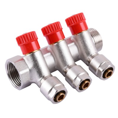 Колектор CRISTAL 1Gх1 / 2 * 16 - 3-ої (під 35 *) з перекриттям (NM-1016) Колектор CRISTAL 1Gх1 / 2 * 16 - 3-ої (під 35 *) з перекриттям (NM-1016)