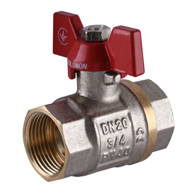 Кран кульовий прямий SOLOMON 3/4″ ВВ КБ PN40 B1007 Кран кульовий прямий SOLOMON 3/4″ ВВ КБ PN40 B1007