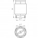 Клапан зворотного ходу води SELBA 1″ SL1541