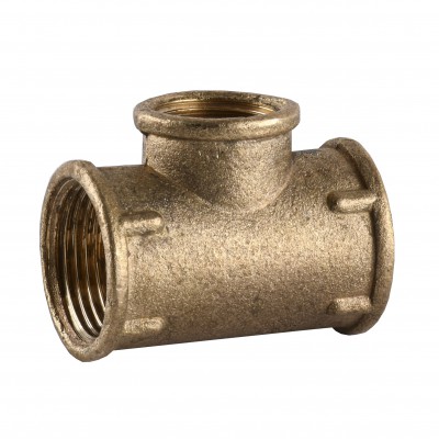 Трійник редукційний 3/4″х1/2″Вх3/4″ВВ латунний 212Б Трійник редукційний 3/4″х1/2″Вх3/4″ВВ латунний 212Б