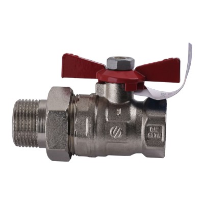 Кран кульовий ARCO 1″ SENA 154105 прямий з американкою (754105)