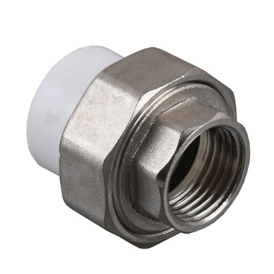 Муфта РОЗБІРНА внутр. різьба Kalde PPR ф25х3/4 (білий) 12096 Муфта РОЗБІРНА внутр. різьба Kalde PPR ф25х3/4 (білий) 12096