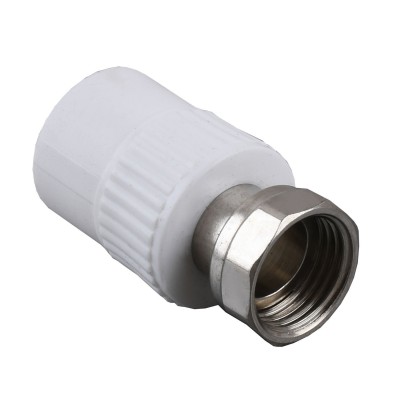 Муфта з накидною гайкою Kalde PPR ф25х3/4 (білий) 12084 Муфта з накидною гайкою Kalde PPR ф25х3/4 (білий) 12084