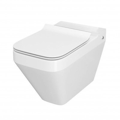 Унітаз компакта Cersanit CREA 010/020 SQUARE з сидінням дюропл SLIM LIFT (без бачка) Унітаз компакта Cersanit CREA 010/020 SQUARE з сидінням дюропл SLIM LIFT (без бачка)