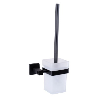 Йоржик настінний Globus Lux BQ9429A без кришки чорний матовий SUS304 Йоржик настінний Globus Lux BQ9429A без кришки чорний матовий SUS304