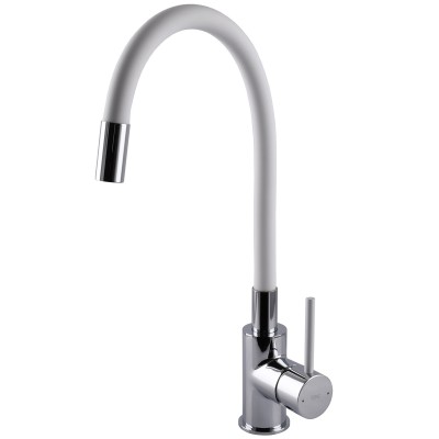 Змішувач для кухні TOPAZ CORSICA TC 8853-02-CW, Шланги TAQ-M1055 Змішувач для кухні TOPAZ CORSICA TC 8853-02-CW, Шланги TAQ-M1055