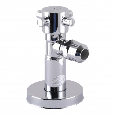 Кран напівобертовий кутовий з цангою SOLOMON 1/2″х 3/8″ Retro 7077 Кран напівобертовий кутовий з цангою SOLOMON 1/2″х 3/8″ Retro 7077